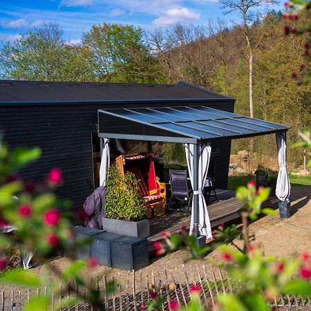 Cabin Westerwald Sauna Zubuchbar Niederdreisbach Exterior foto